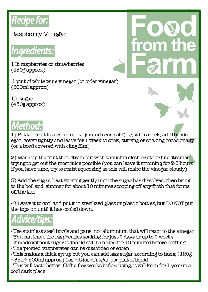 Raspberry Vinegar Front